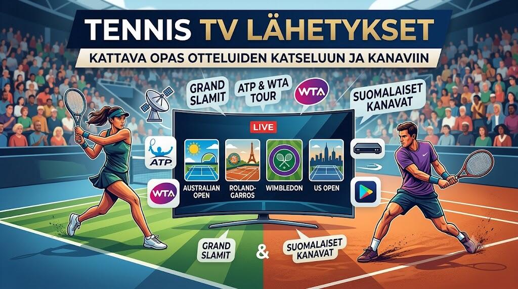 Tennis TV Lähetykset – Kattava Opas Otteluiden Katseluun ja Kanaviin