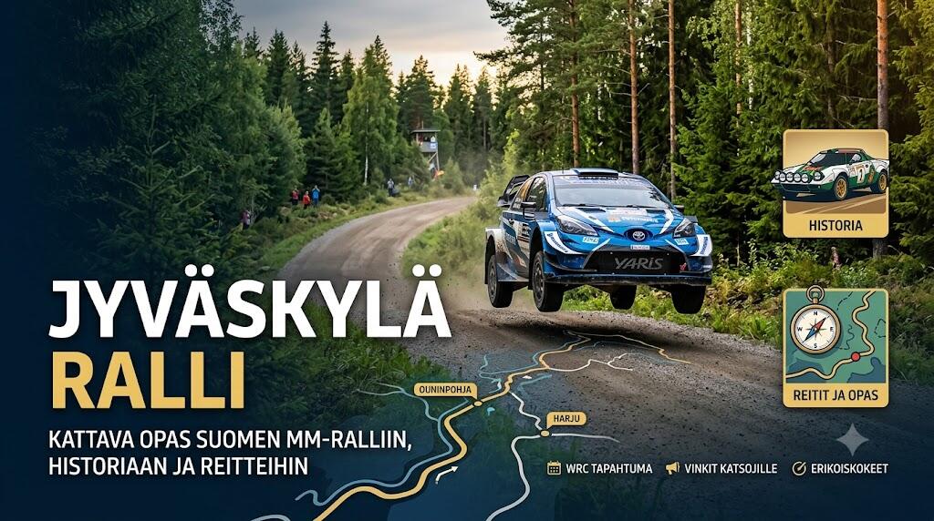 Jyväskylä Ralli – Kattava opas Suomen MM-ralliin, historiaan ja reitteihin